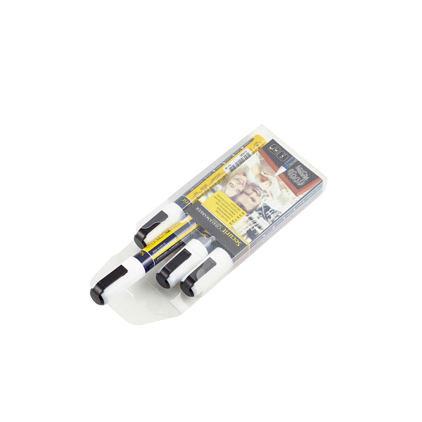 [BC-NSMA510-V4-WT] Chalkmarkers 4 Pack White Medium