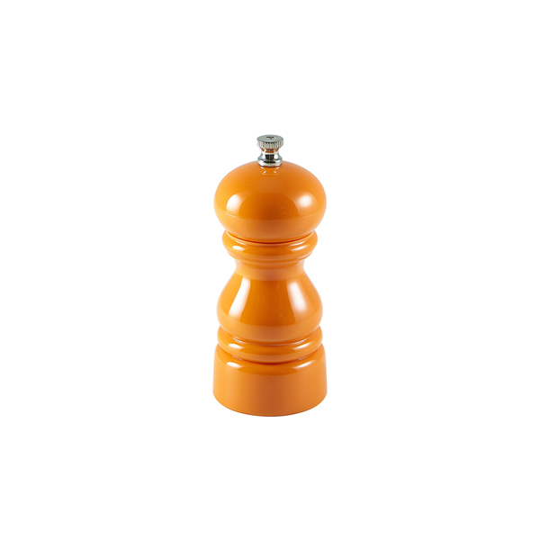 Genware Salt Or Pepper Grinder Orange 12.7cm (Pack of 6)