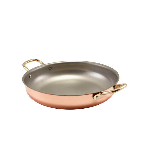 [BC-NSRD24C] GenWare Copper Round Dish 24.5 x 5cm (Pack of 3)