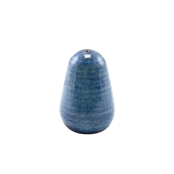 [BC-NSS-PBL8] Terra Porcelain Aqua Blue Salt Shaker (Pack of 6)
