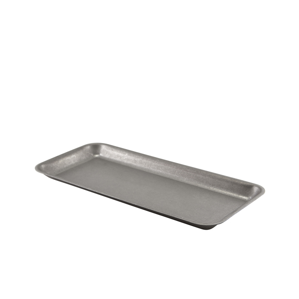 [BC-NSST3616V] GenWare Vintage Steel Tray 36 x 16.5cm (Pack of 12)