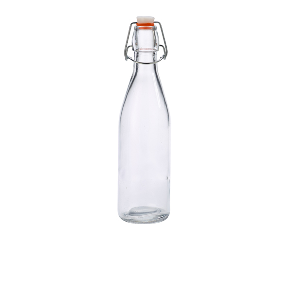 Genware Glass Swing Bottle 0.5L/ 17.5oz (Pack of 12)
