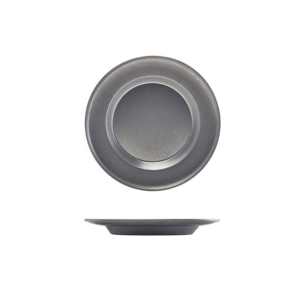 [BC-NSWP26V] GenWare Vintage Steel Winged Plate 26cm (Pack of 12)