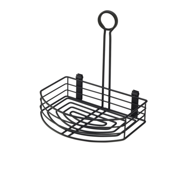 [BC-NTC86-BK] Black Wire Table Caddy 8.5 x 6 x 9 (H)