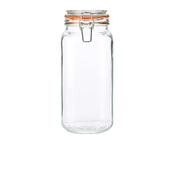 Genware Glass Terrine Jar 2L (Pack of 6)