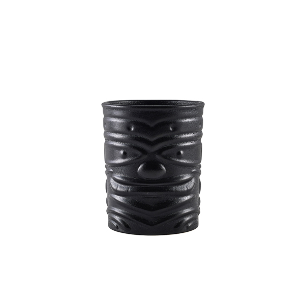 [BC-NTKM360CT] Genware Cast Iron Effect Tiki Mug 36cl/ 12.75oz (Pack of 4)