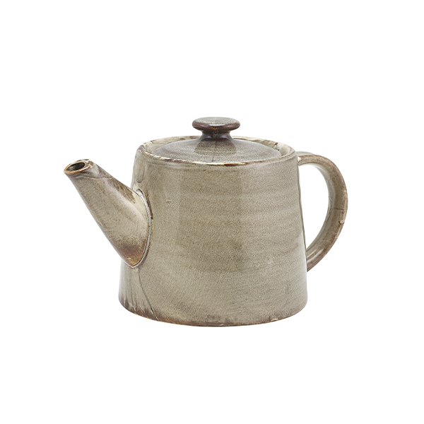 [BC-NTP-PG50] Terra Porcelain Grey Teapot 50cl/ 17.6oz (Pack of 6)
