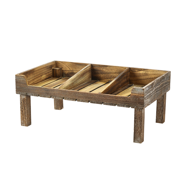 [BC-NTR5321] Rustic Wooden Display Crate Stand