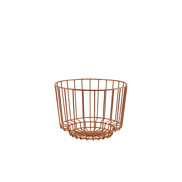 [BC-NWDB18C] GenWare Copper Deco Display Basket 25 x 18cm