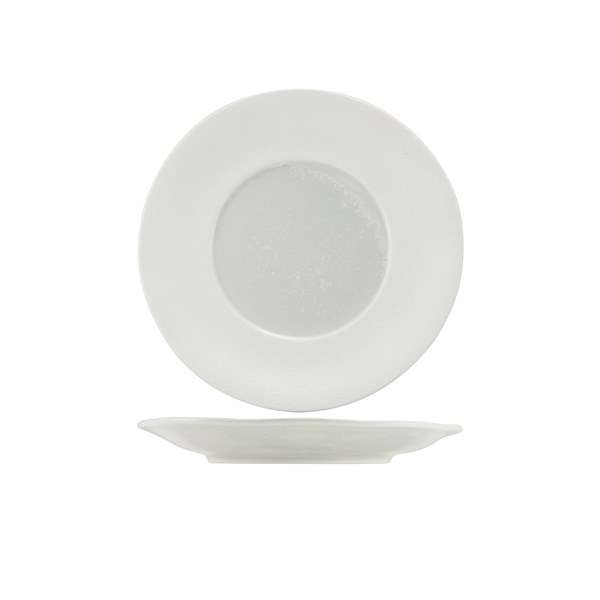 [BC-NWP-PLS23] Incise Porcelain Lustre Winged Plate 23cm (Pack of 6)