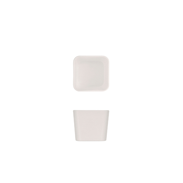 [BC-NTY080445] White Tokyo Melamine Small Bento Box Insert 8.3 x 7cm (Pack of 6)