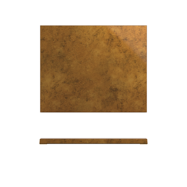 [BC-NUH120816] Copper Utah Melamine GN 1/2 Slab 32.5 x 26.5cm