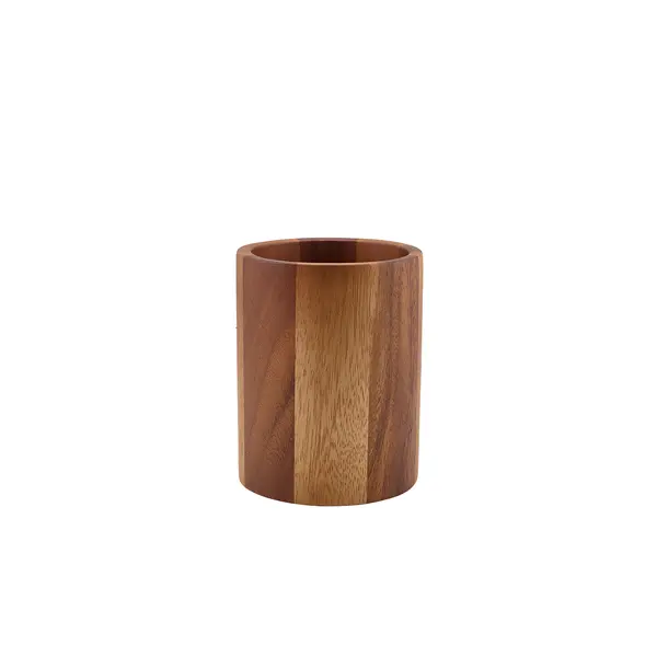 [BC-NWCC10] GenWare Acacia Wood Cutlery Cylinder
