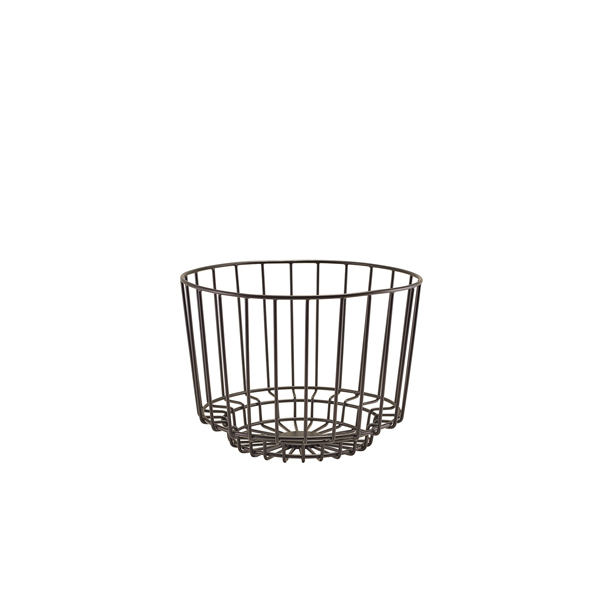 [BC-NWDB18BK] GenWare Black Deco Display Basket 25 x 18cm