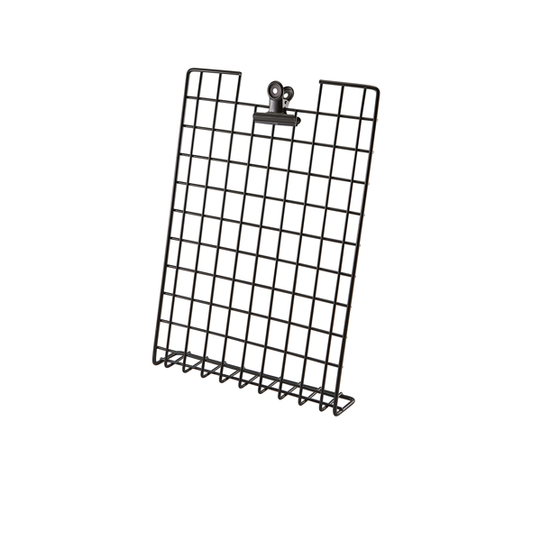 [BC-NWMHA4BK] GenWare Black Wire A4 Menu Holder