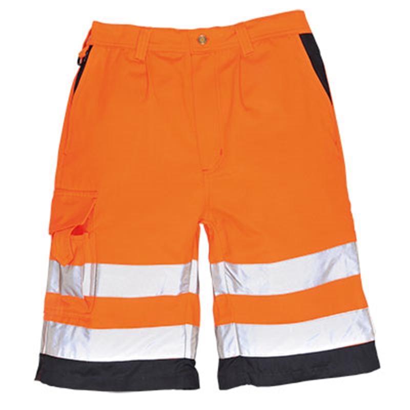 Portwest Hi-Vis Poly-cotton Shorts