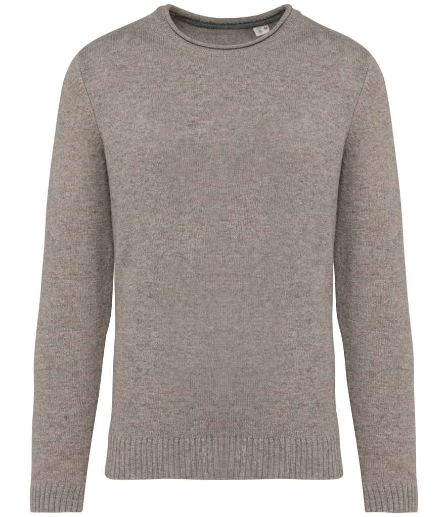 [NS910] Native Spirit Raw Edge Merino Wool Sweater