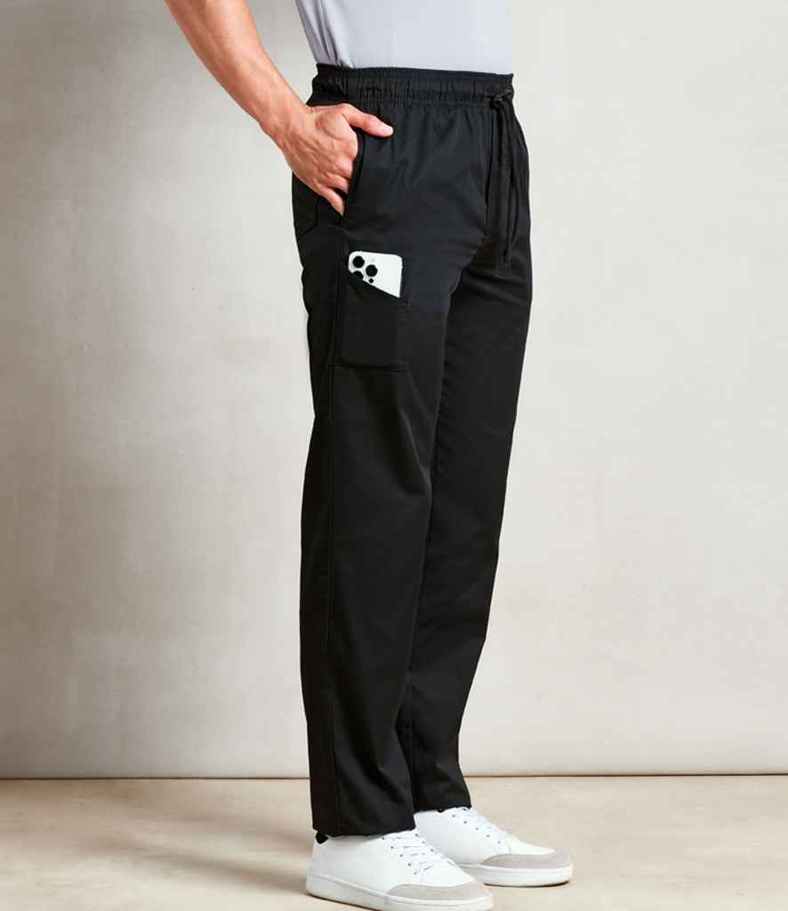 [PR554] Premier Select Slim Leg Chef's Trousers