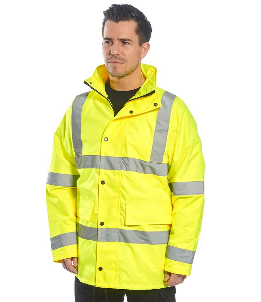 [PW014] Portwest Hi-Vis 4-in-1 Traffic Jacket