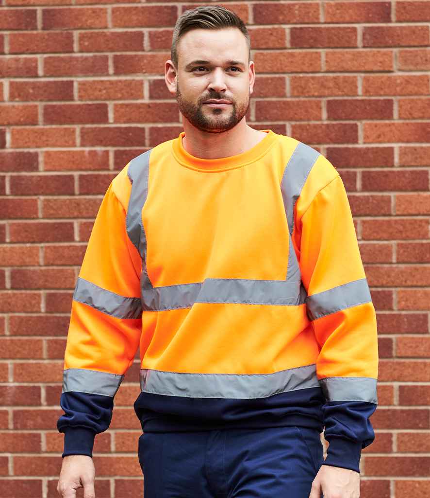 [PW668] Portwest Hi-Vis Two Tone Sweatshirt