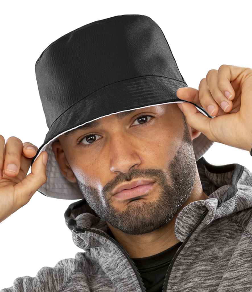 [RC985] Result Genuine Recycled Core Reversible Bucket Hat