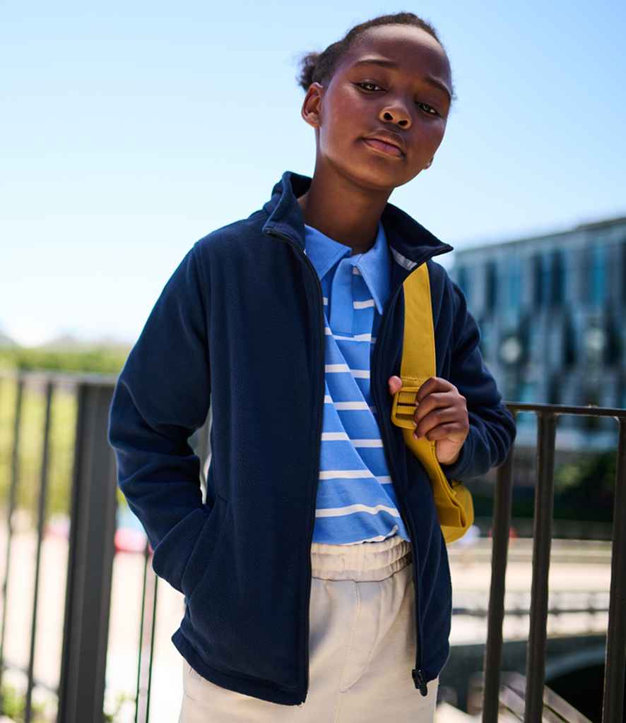 [RG258] Regatta Kids Brigade II Micro Fleece Jacket