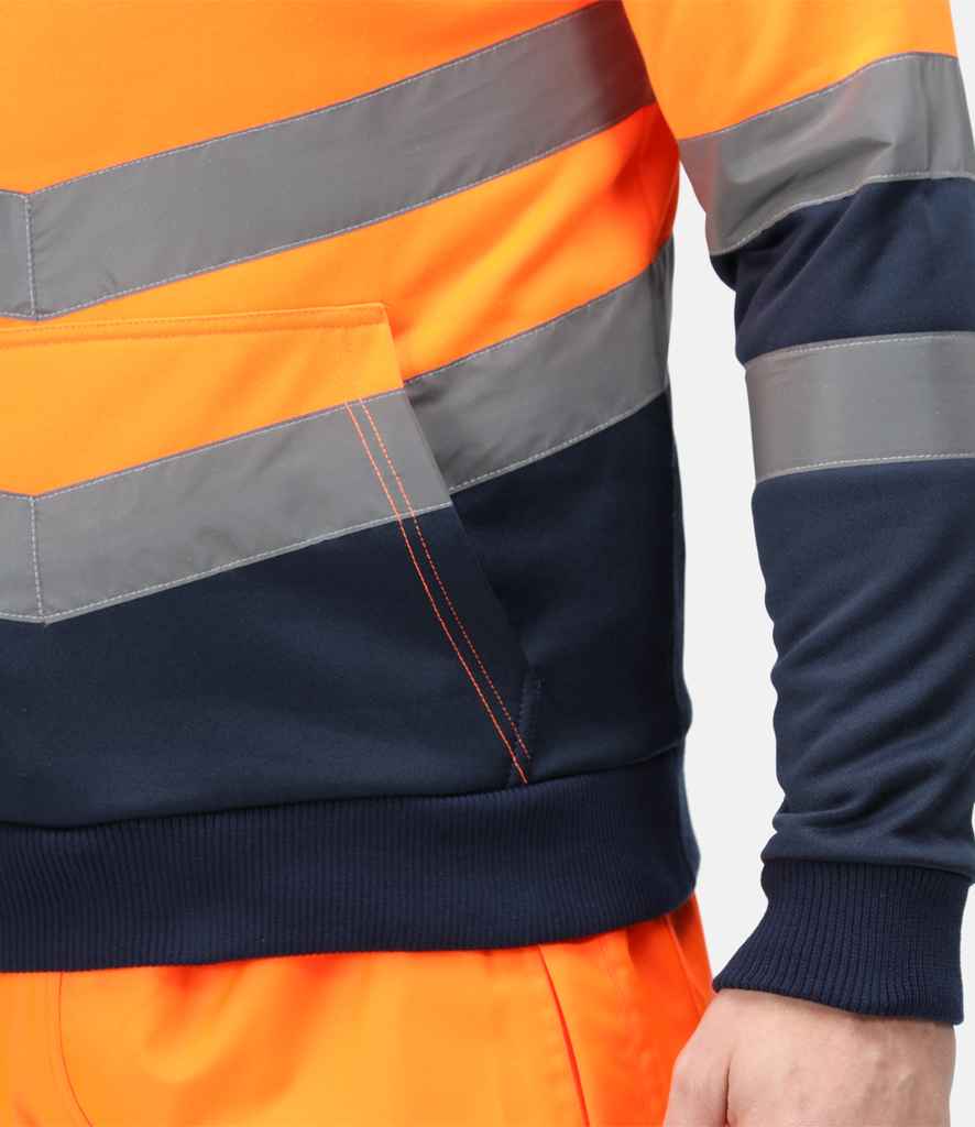 Regatta High Visibility Pro Overhead Hoodie