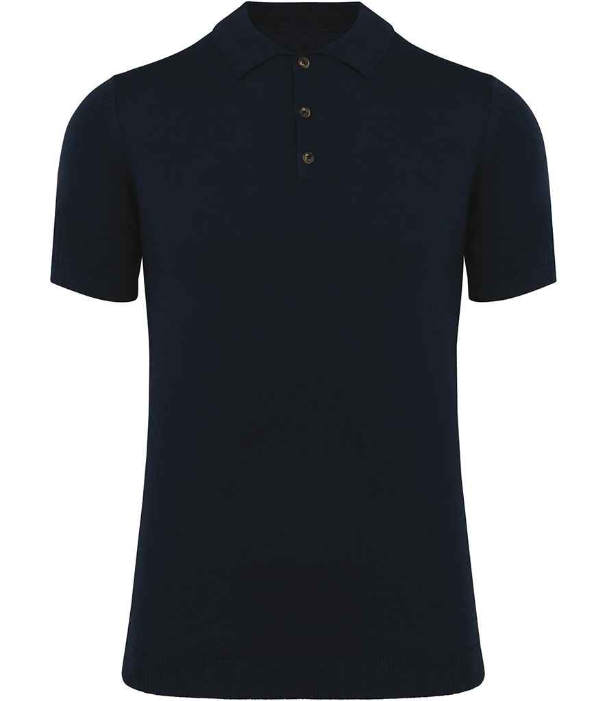 Spasso Knitted Polo Shirt