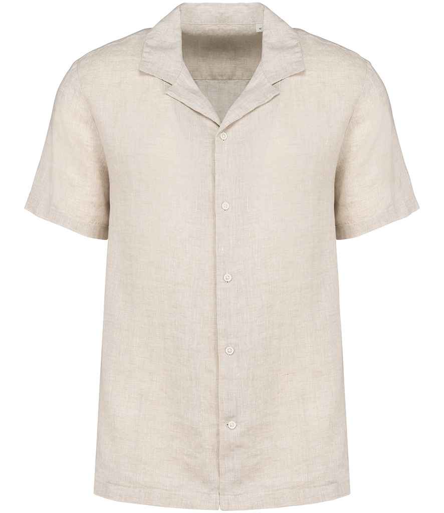 [SP509] Spasso Short Sleeve Linen Shirt