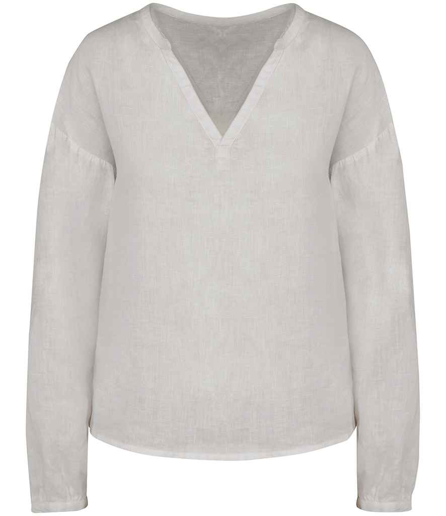 Spasso Ladies Linen Blouse