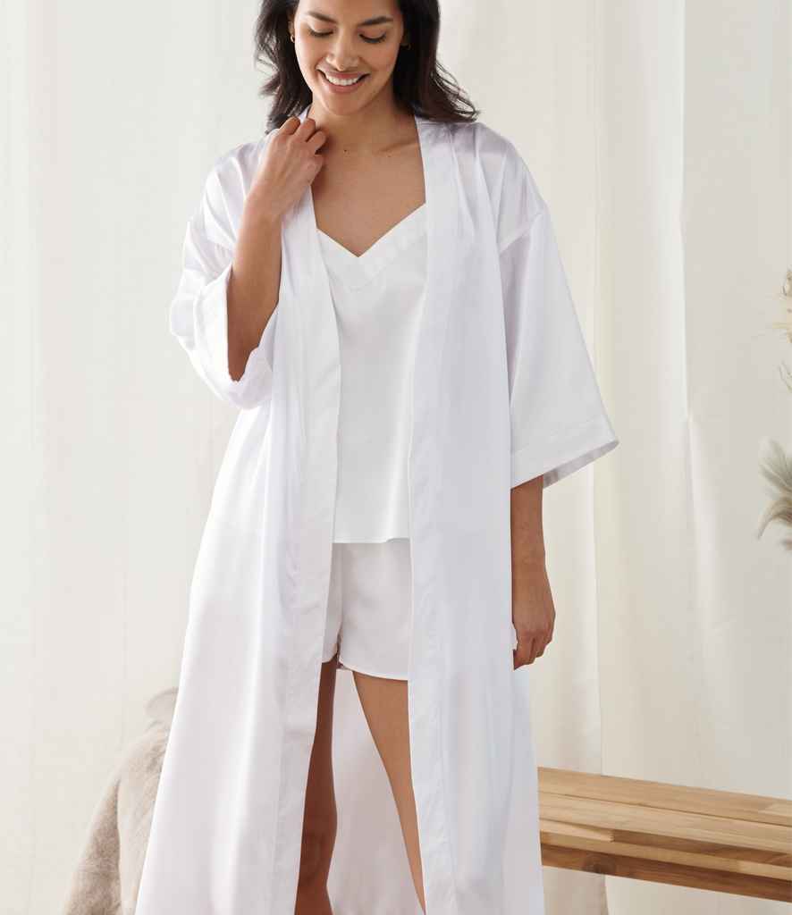 [TC54] Towel City Ladies Satin Robe