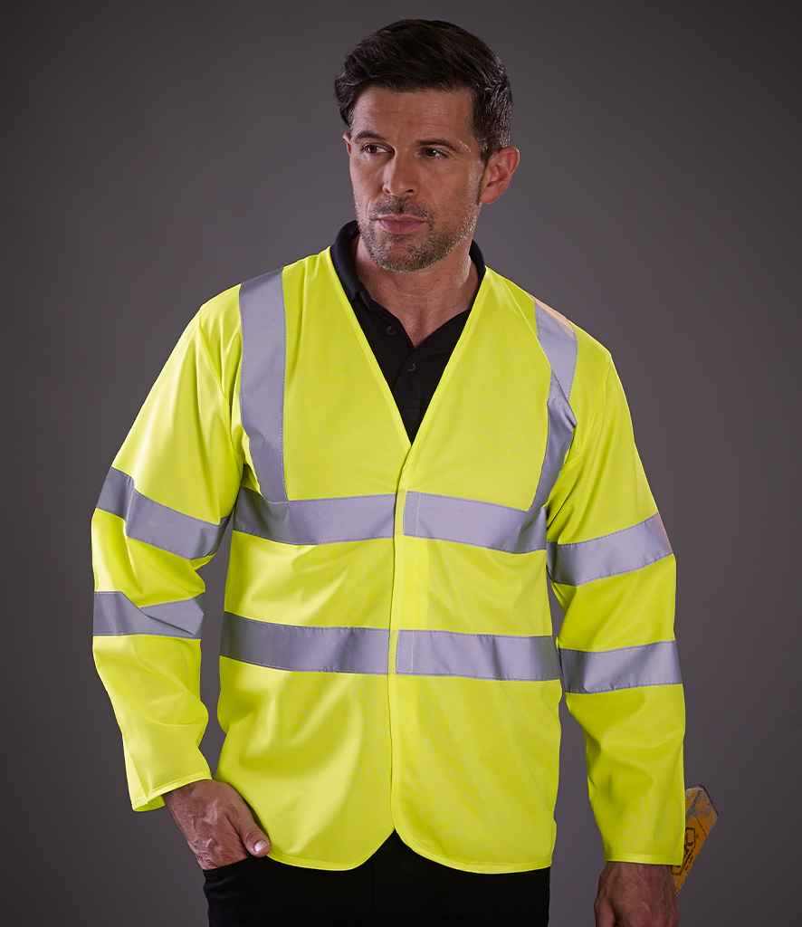 [YK105] Yoko Hi-Vis Long Sleeve Jacket