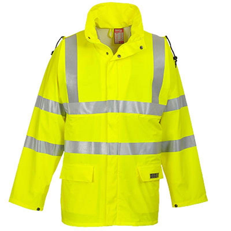 Portwest Sealtex Flame Hi Vis Jacket (Yellow, S)