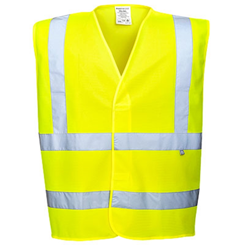 Portwest HiVis Anti Static Vest - Flame Resistant