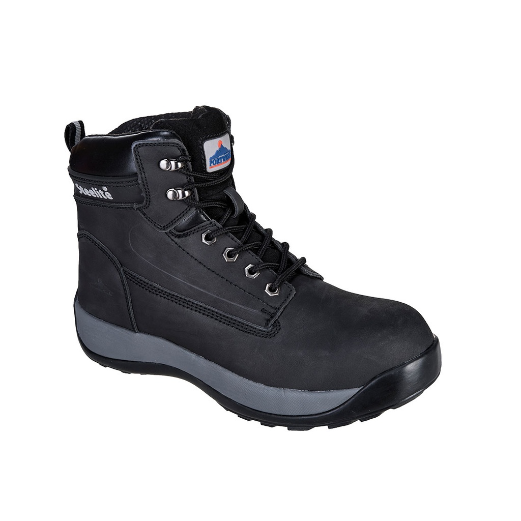 Portwest Steelite Constructo Nubuck Boot S3 (Black, 6)