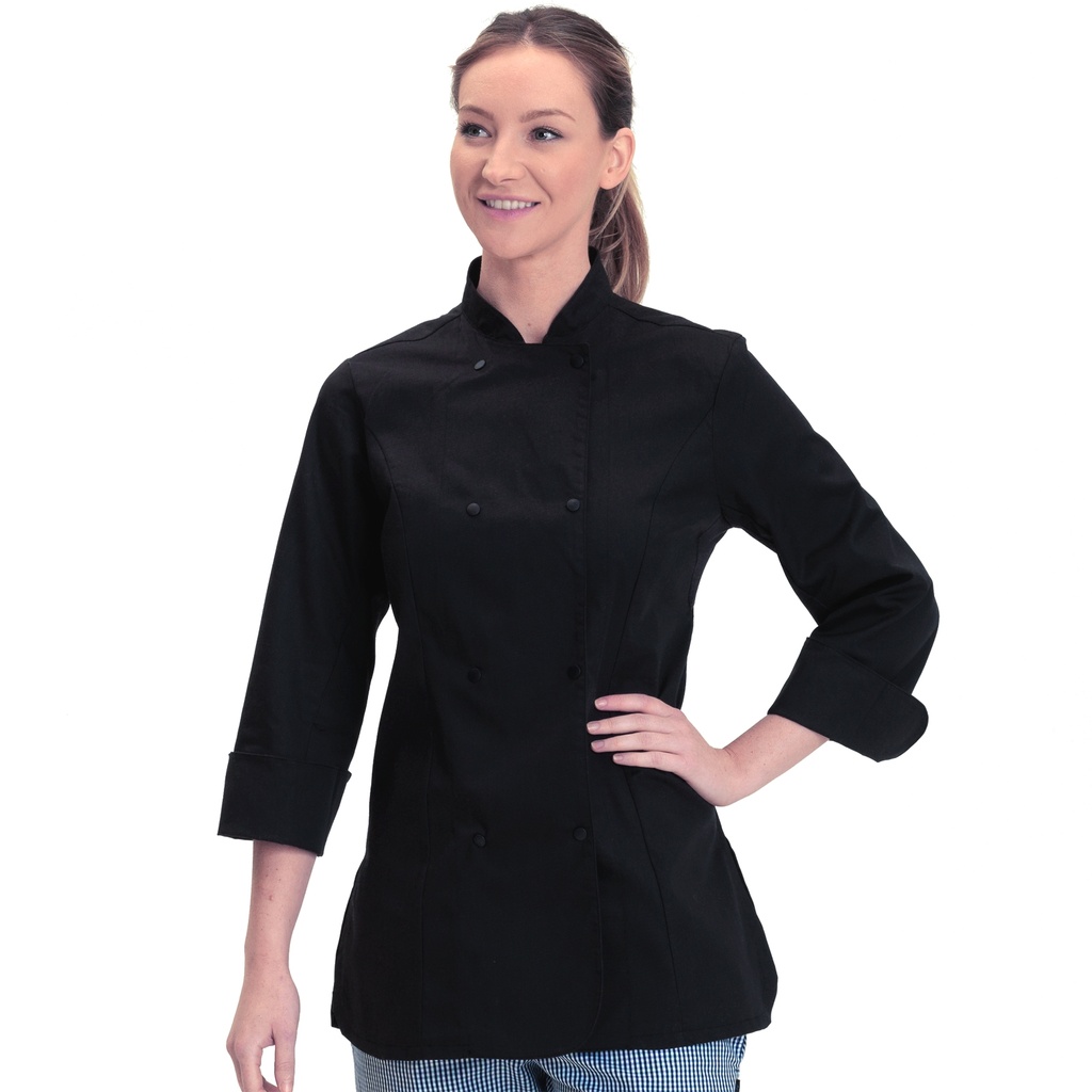 Ladies Fitted L/S Chef Jacket