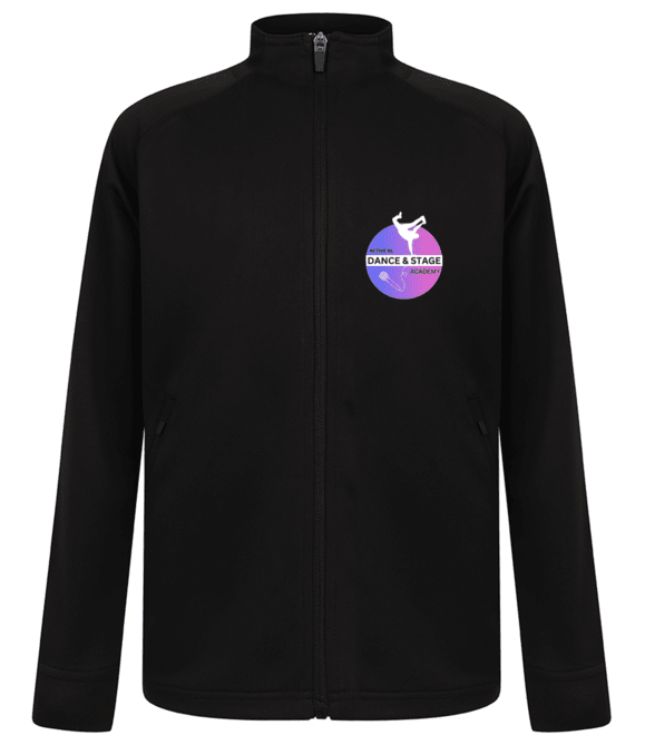 NL Dance & Stage -  Tracksuit Top , Kids, Black (3-4)