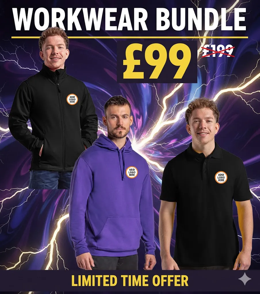 6 item Kickstarter Embroidered Workwear Bundle