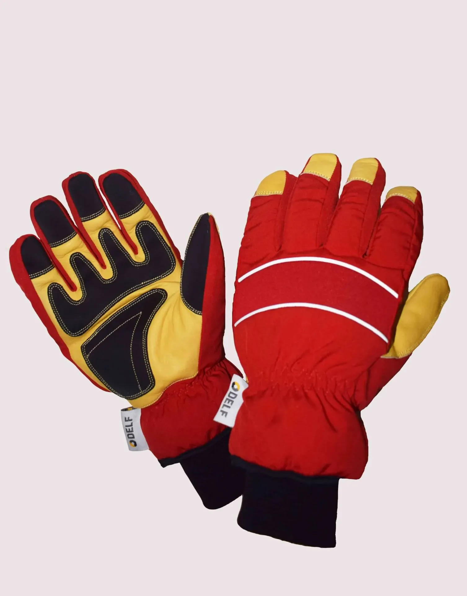 Leather Palm Cold Store Gloves with reinforced grip