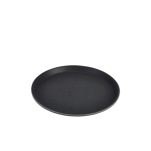 Tray Gengrip Fibreglass Round 11" Black