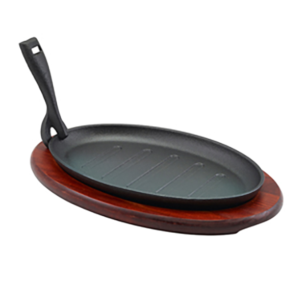 [737-30-DISC*] Sizzler Platter & Trivet Sizzler Length 11" (Single)