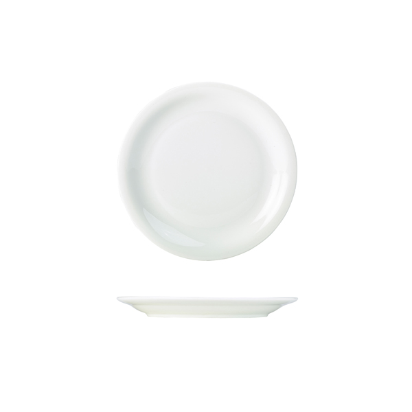 [EC1006] Simply Tableware Narrow Rim 16.5cm/6.5" Plate