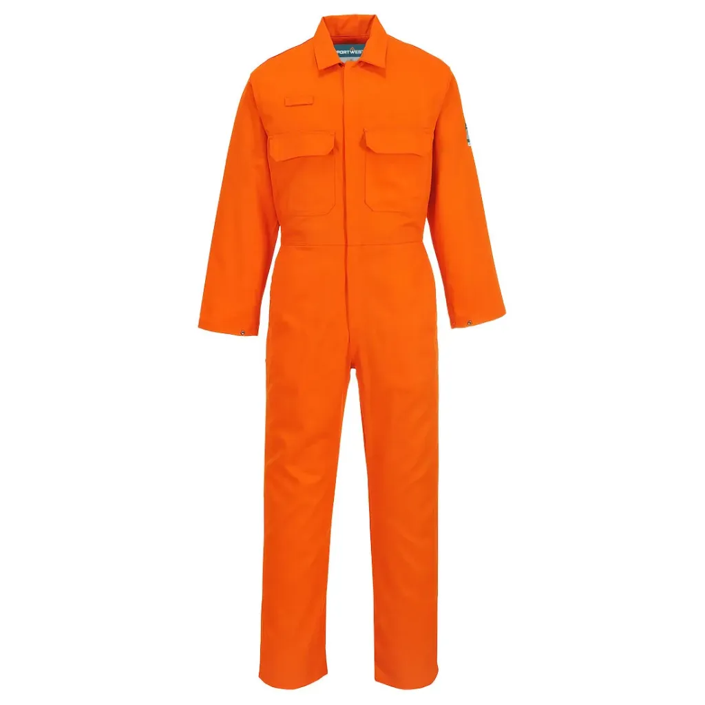 Portwest Bizweld Coverall (Black, S, Regular)