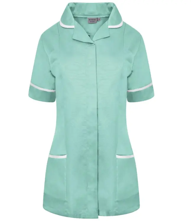 [NCLTPS/TWT/6] Ladies Tunic With Round Collar (Teal, 6)