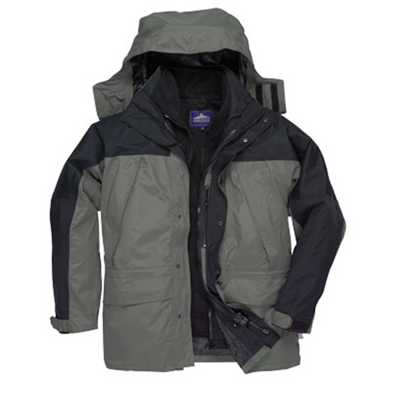 Portwest Orkney 3 in 1 Breathable Jacket (Navy, S)