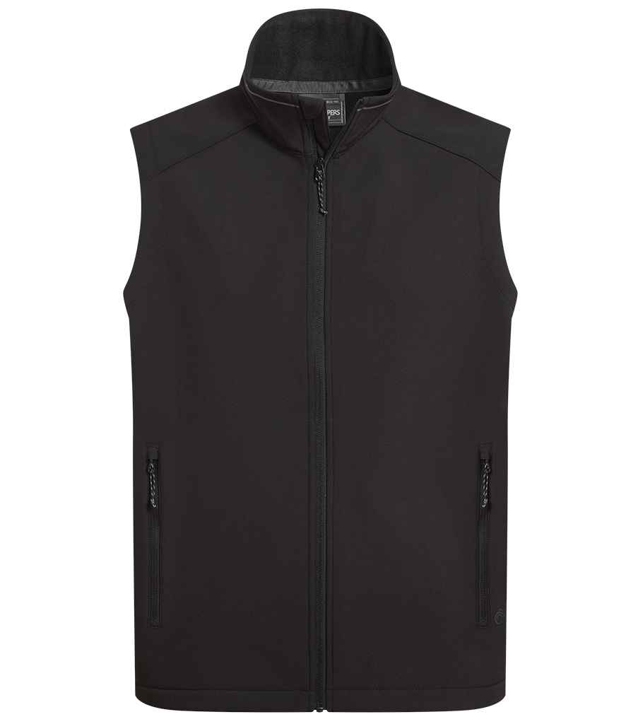 [CR342 BLK S] Craghoppers Expert Basecamp ll Soft Shell Bodywarmer (S, Black)