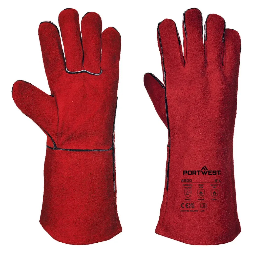 [W-GWGRMM] Red Welders Gauntlets