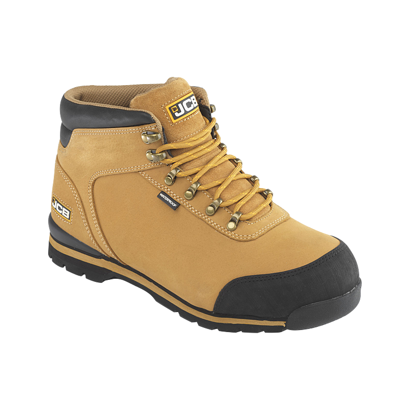 JCB 3CX Safety Boots in Honey S3
