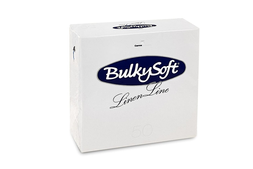 Airlaid  Bulky Soft Napkins 1/4 Fold, 40 cm x 40 cm, Off White (Pack of 500)