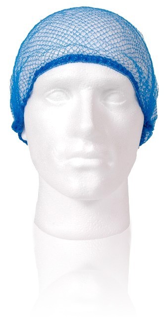 Blue Mesh Disposable Hairnets [144 pack]